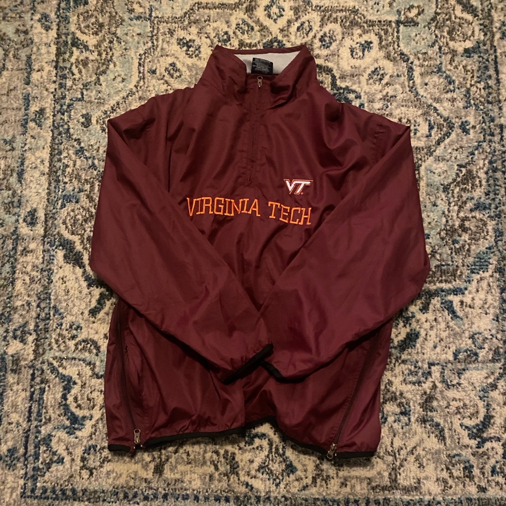 Virginia Tech windbreaker #jacket #college #USA